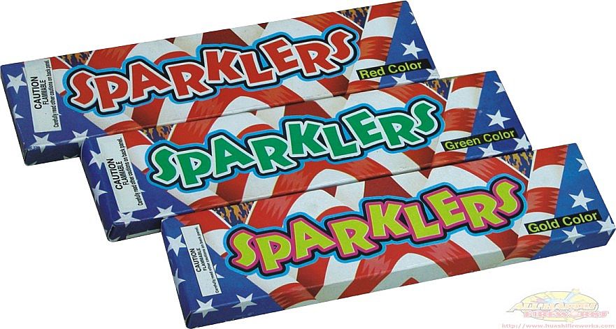 7 Colour Sparklers