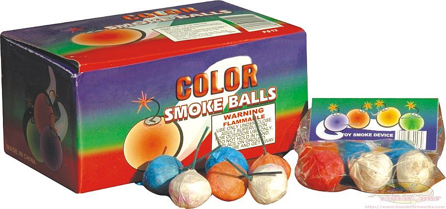 Color Smoke Balls