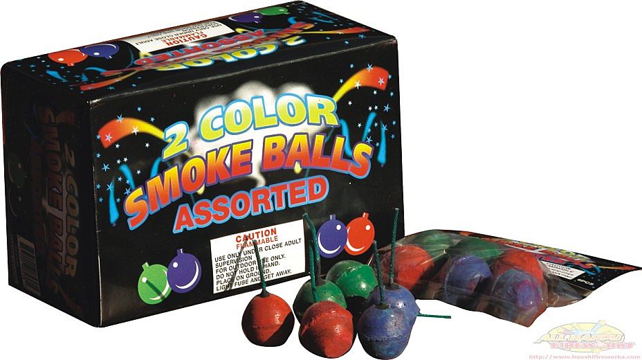 2 color Smoke Balls