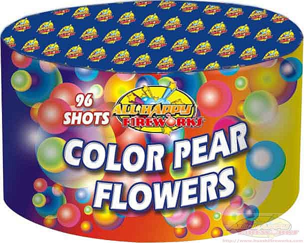 96 Shots Color Pear Flowers